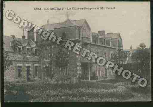 Ville de GOURAY(LE) Carte postale ancienne